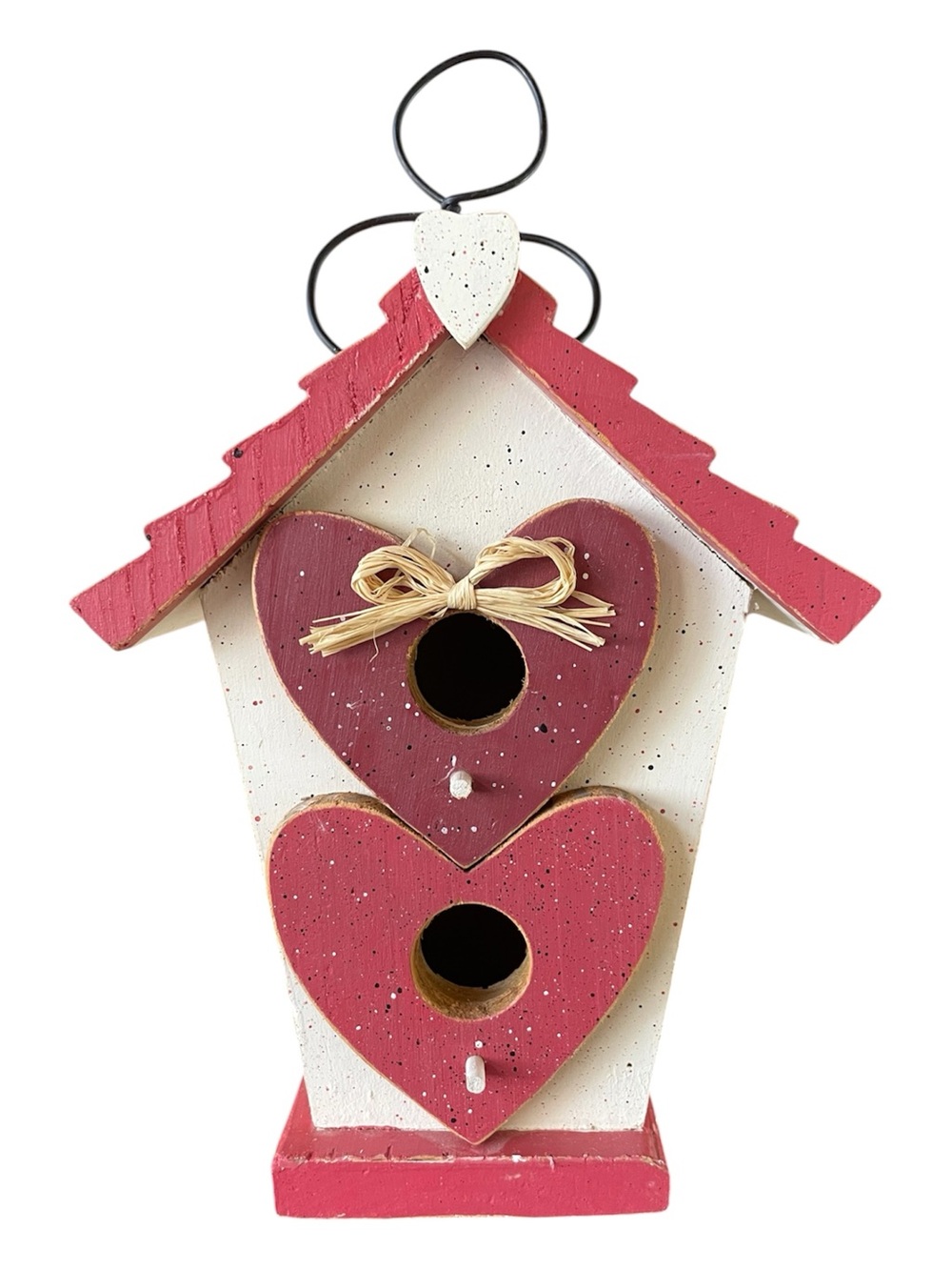 Heart Wooden Valentine Birdhouse